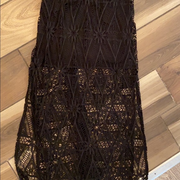 Beautiful long black maxi skirt - Picture 3 of 3